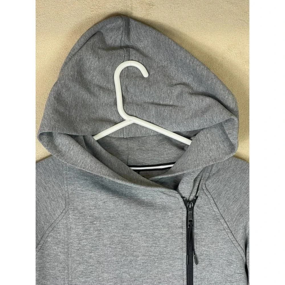 Nike Hoodie Adult Small Gray‎ Tech Fleece Oversized Full-Zip Cape Womens